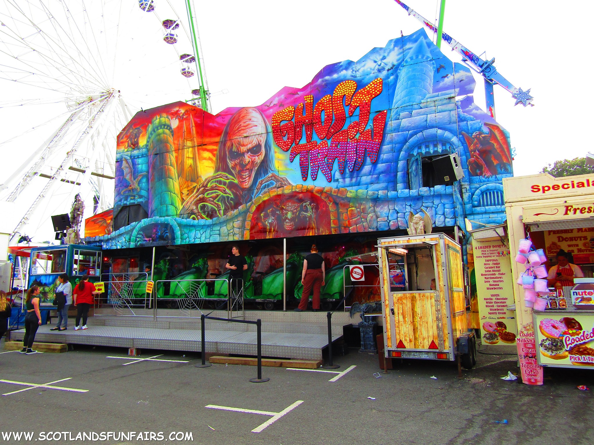 Spencer Halls Ghost Train