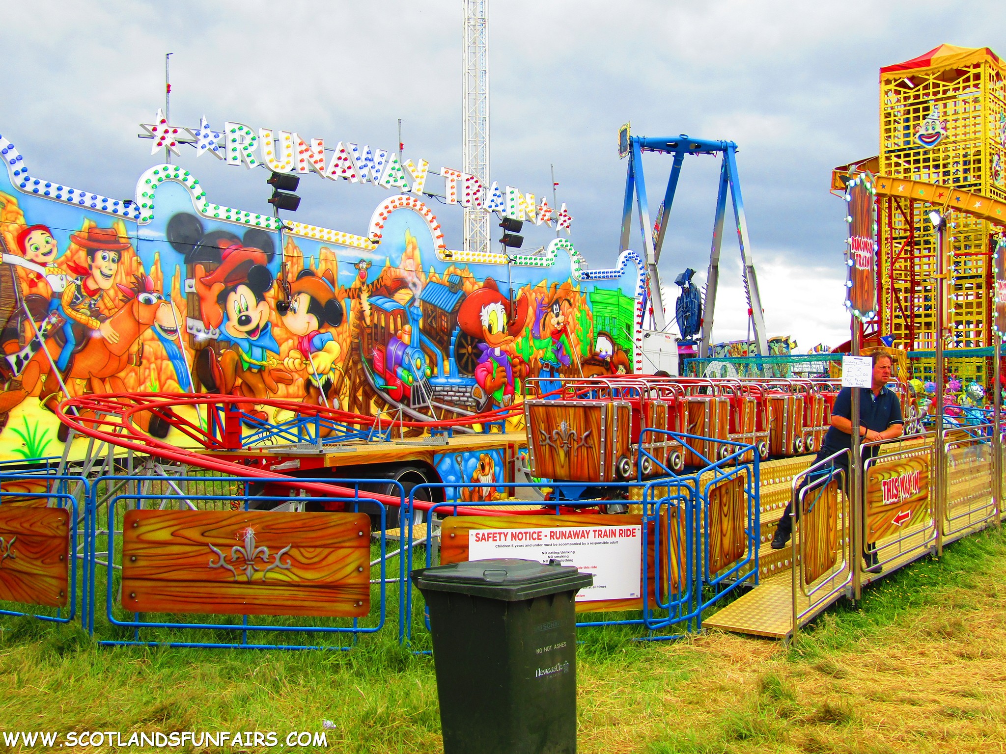 Sheldon Locks Rollercoaster