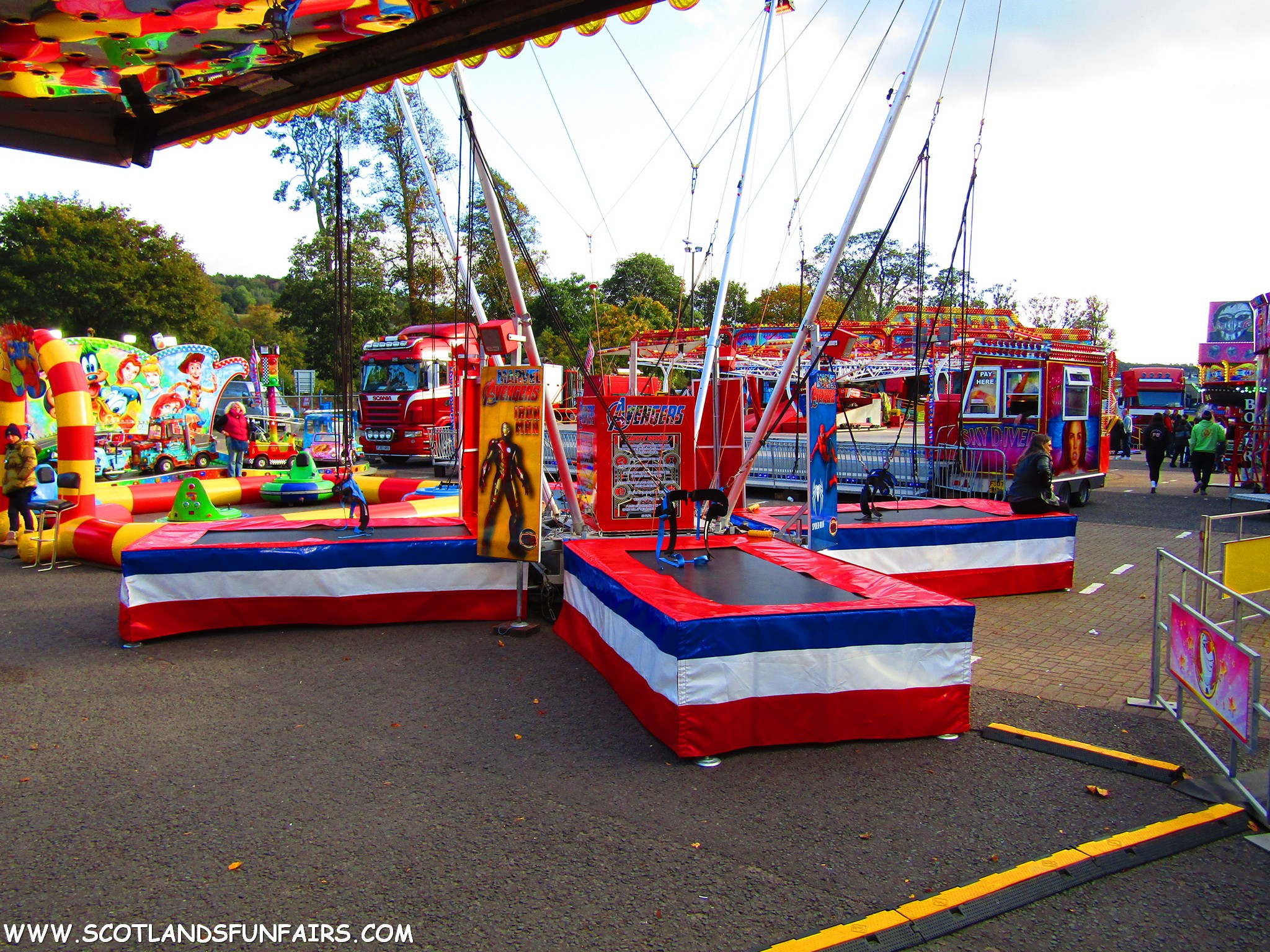 Kyle Millers Bungee Trampolines