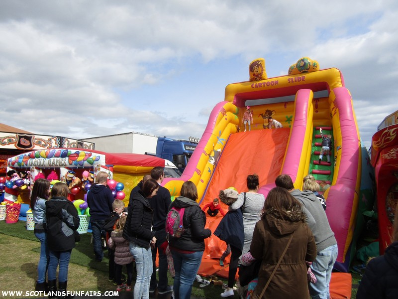 Albert Reids Inflatable Slide