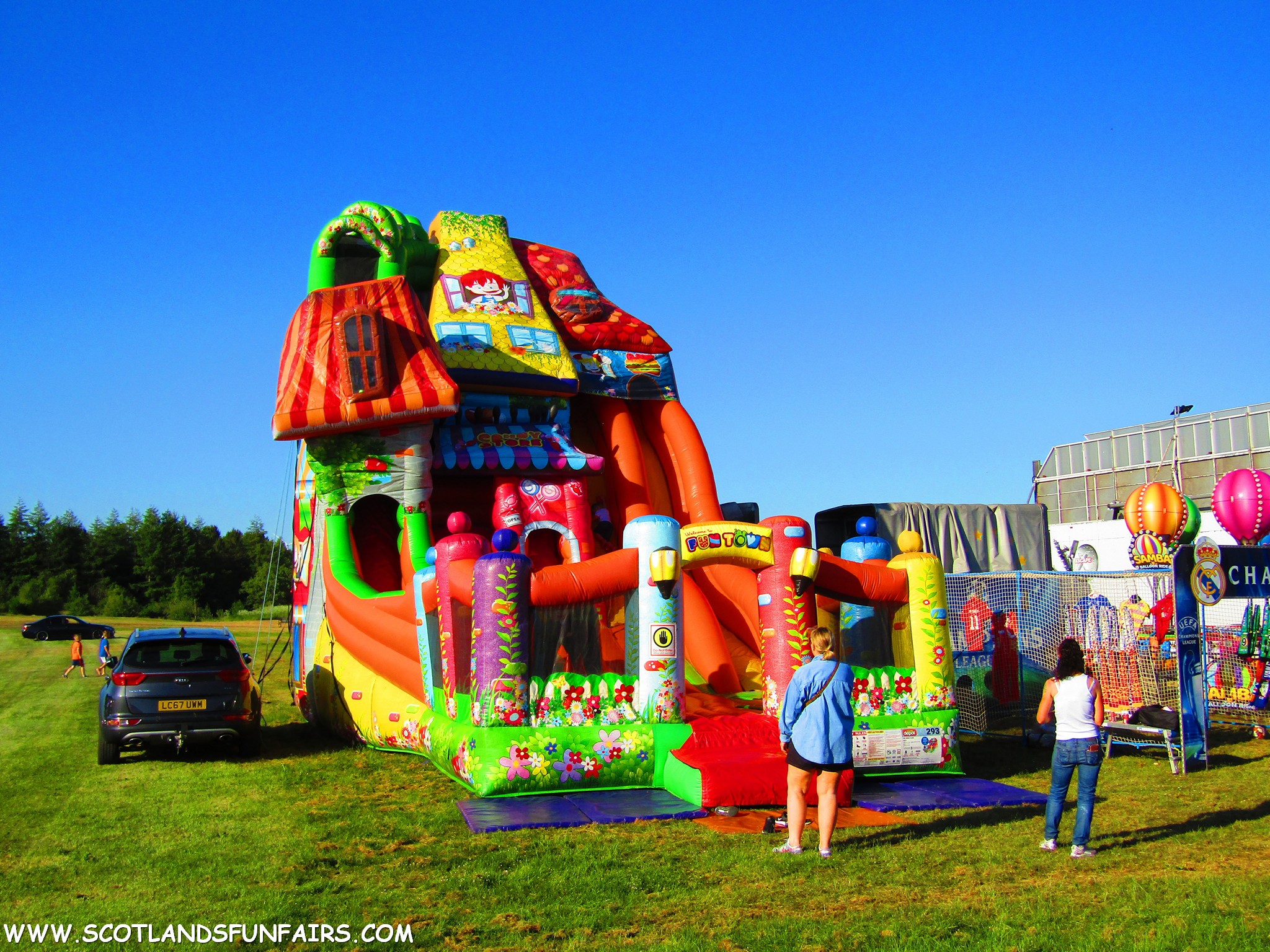 Anthony Strands Inflatable Slide