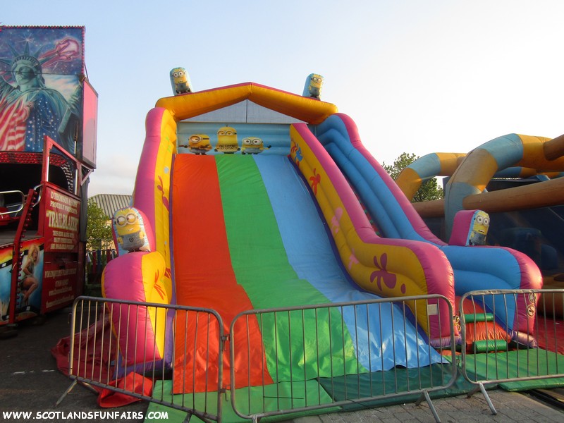 David Thomsons Inflatable Slide