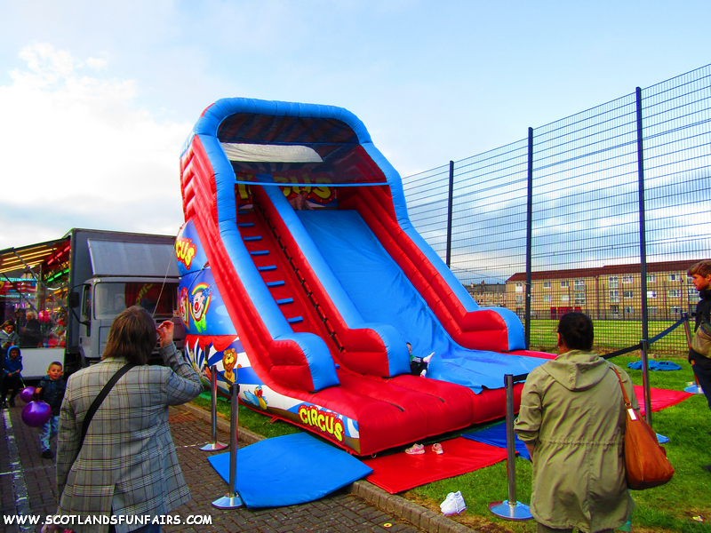 Sam Stokes Inflatable Slide
