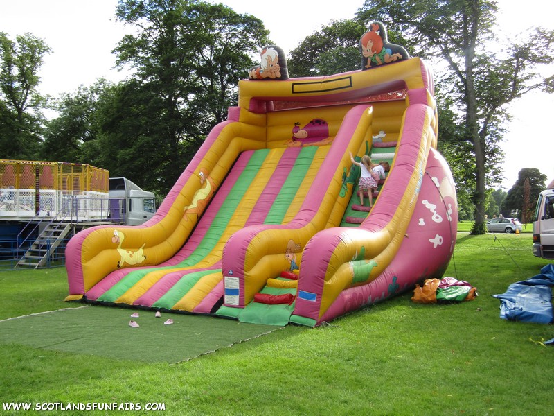 Sean Taylors Inflatable Slide