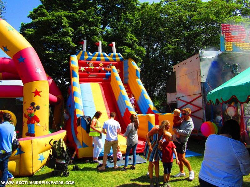 Warren Taylors Inflatable Slide