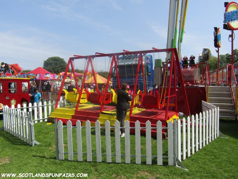 Taylors Of Edinburghs Swingboats